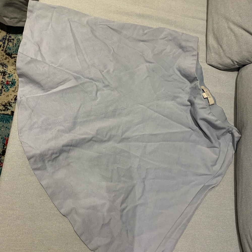 Loft swing blue skirt